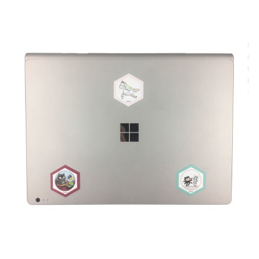Printed Laptop Stickers